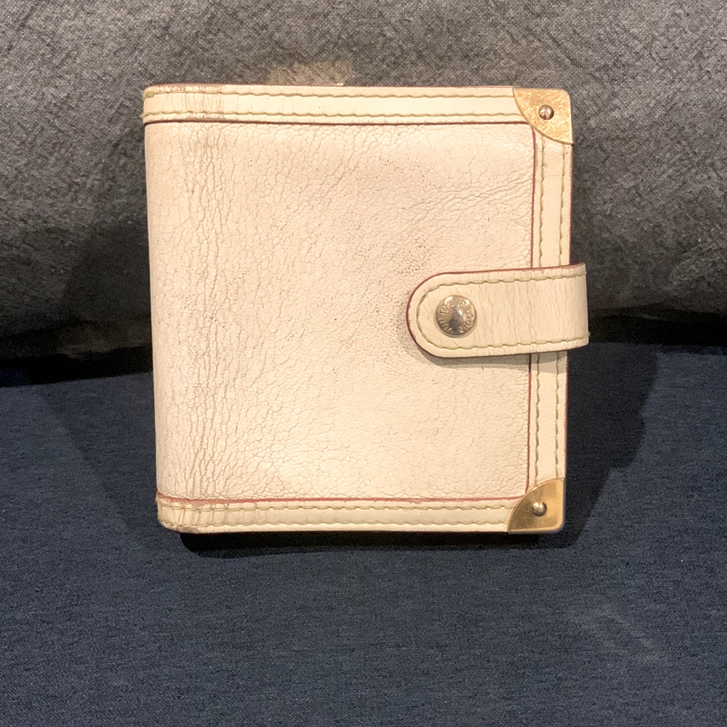 Rare Authentic Louis Vuitton Leather Wallet